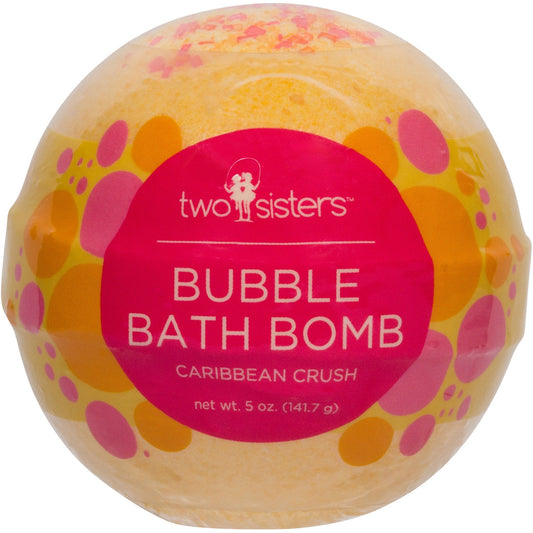 Caribbean Crush tropical bubble bath bomb