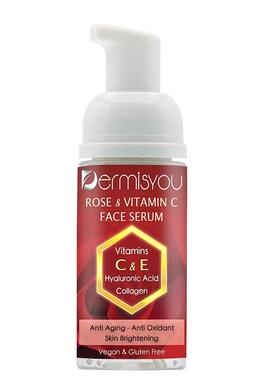 Anti-Wrinkle Facial Serum with Rose Water & Vitamin C