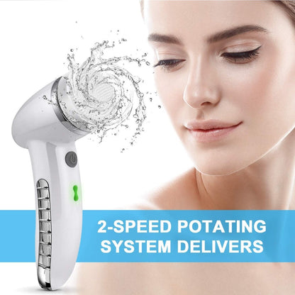 4 In 1 Electric Women Safe Wash Facial Cleansing Brush IPX6 USB Female