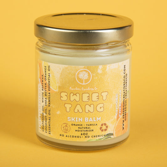 Natural Orange Vanilla Moisturizer- Sweet Tang Skin Balm